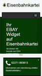 Mobile Screenshot of eisenbahnkartei.de